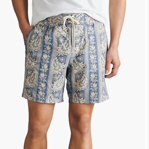 Faherty Swim Shorts Men's 33 Sunwashed Boardshorts Trunks NEW 1568